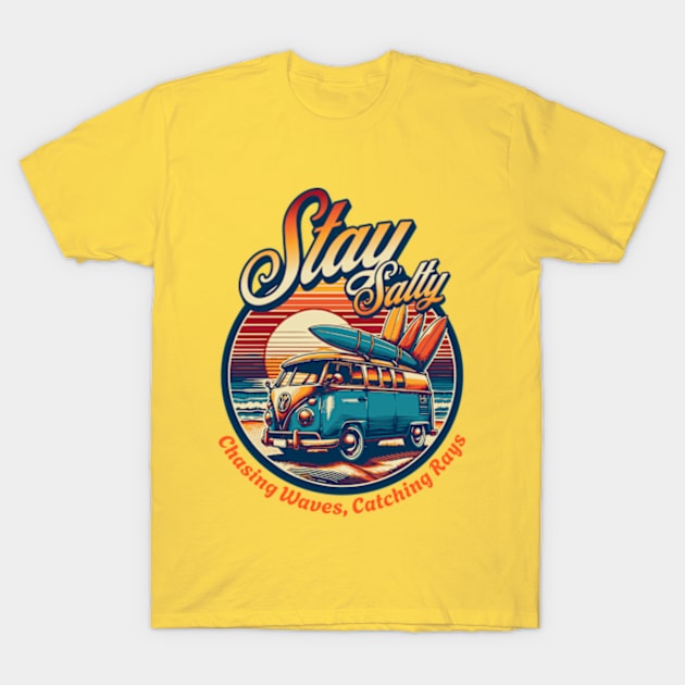 Stay Salty T-Shirt by Dauberman Graphic Design